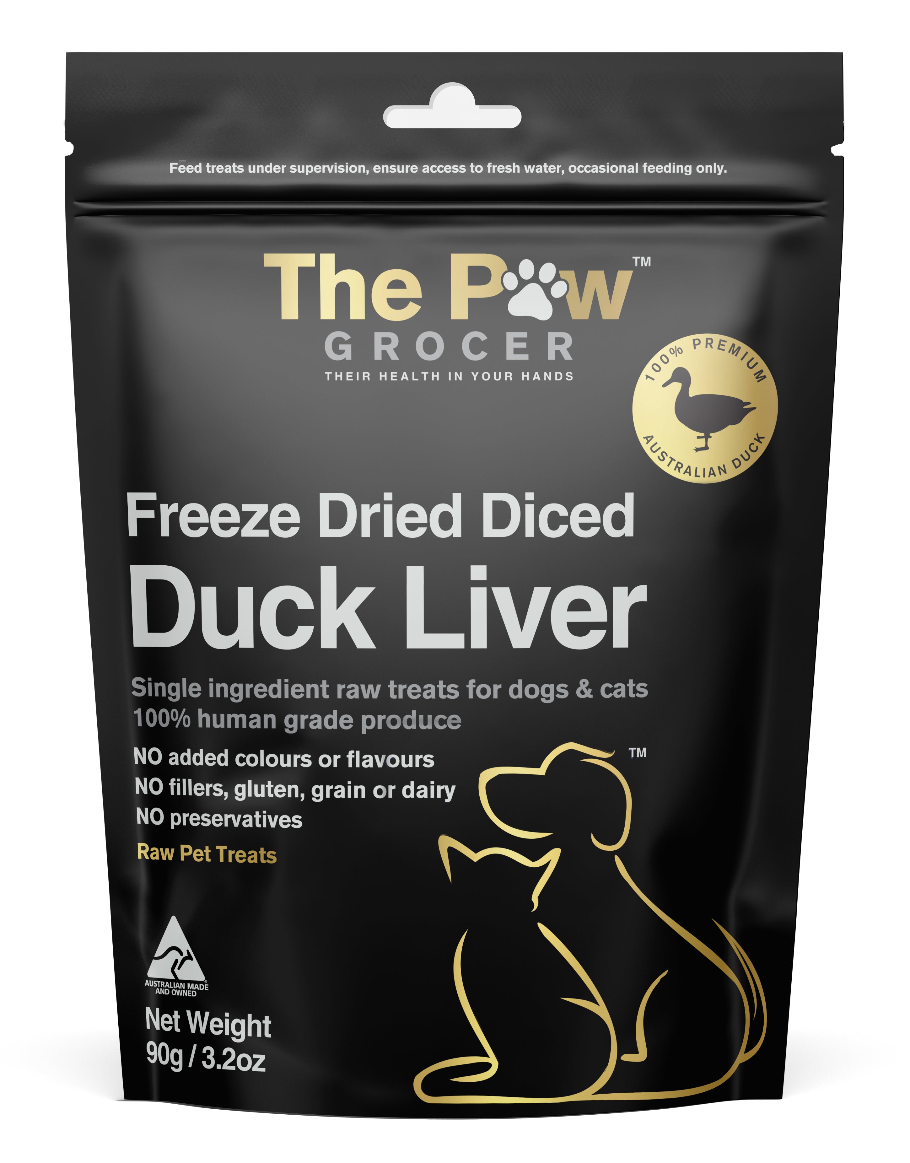 Black Label Responsibly Farmed Duck Liver thepawgrocer