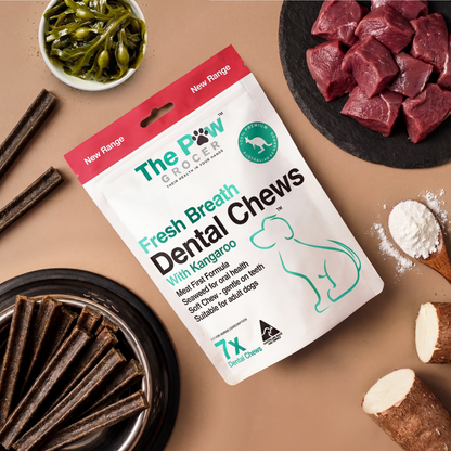 Fresh Breath Dental Chews With Kangaroo