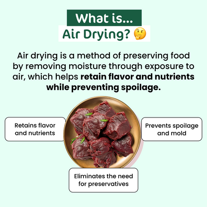 The Paw Grocer Air-Dried Kangaroo (Air Drying definition)