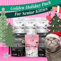 Senior Kitties Golden Holiday Pack