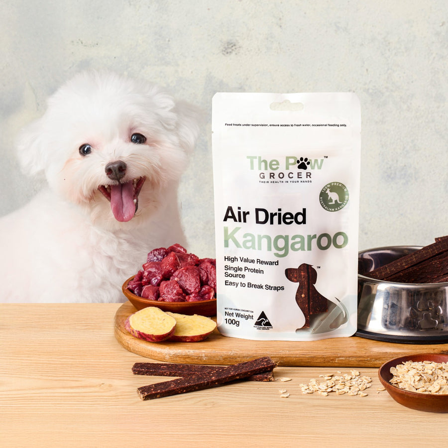 Air-Dried Kangaroo Training Straps