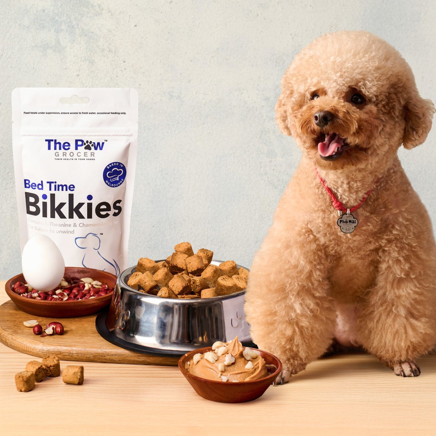 Peanut Butter Bed Time Bikkies - 150 grams