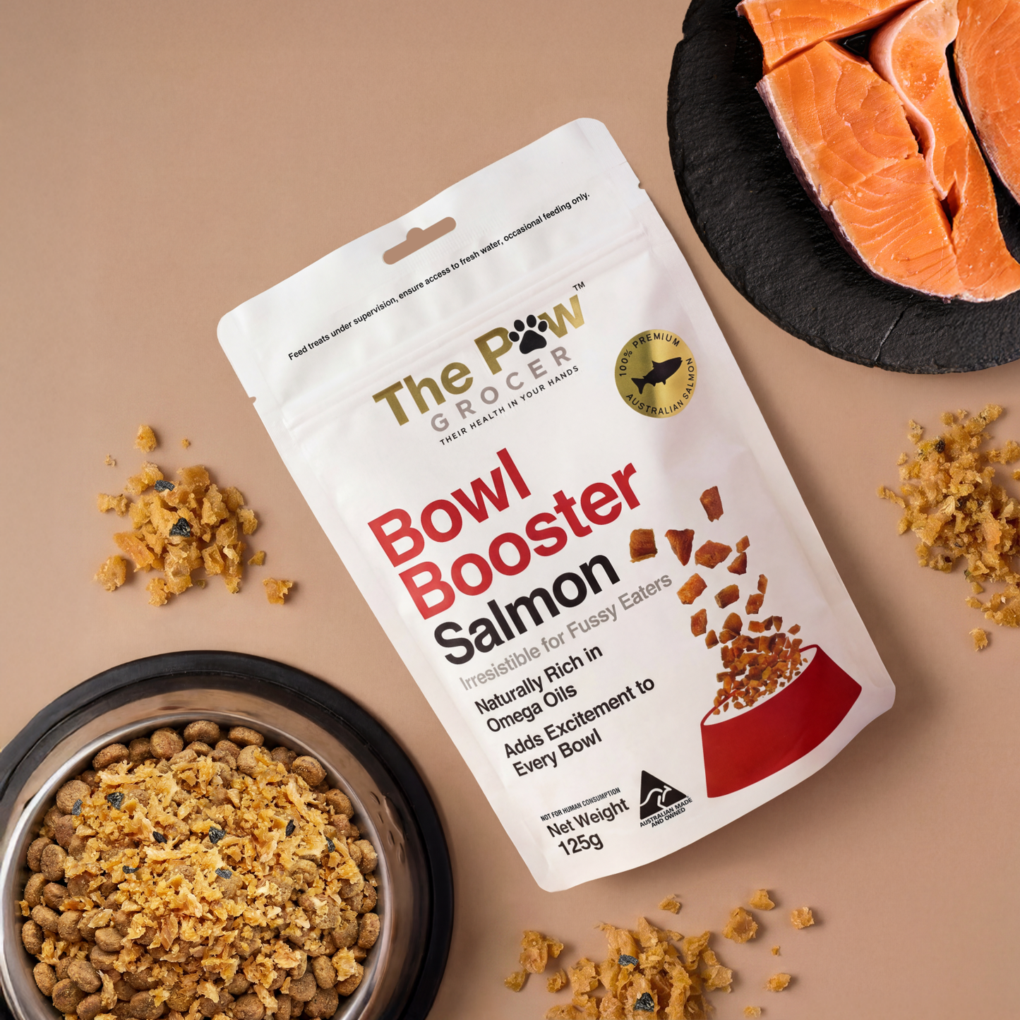 Bowl Booster - Salmon 125g