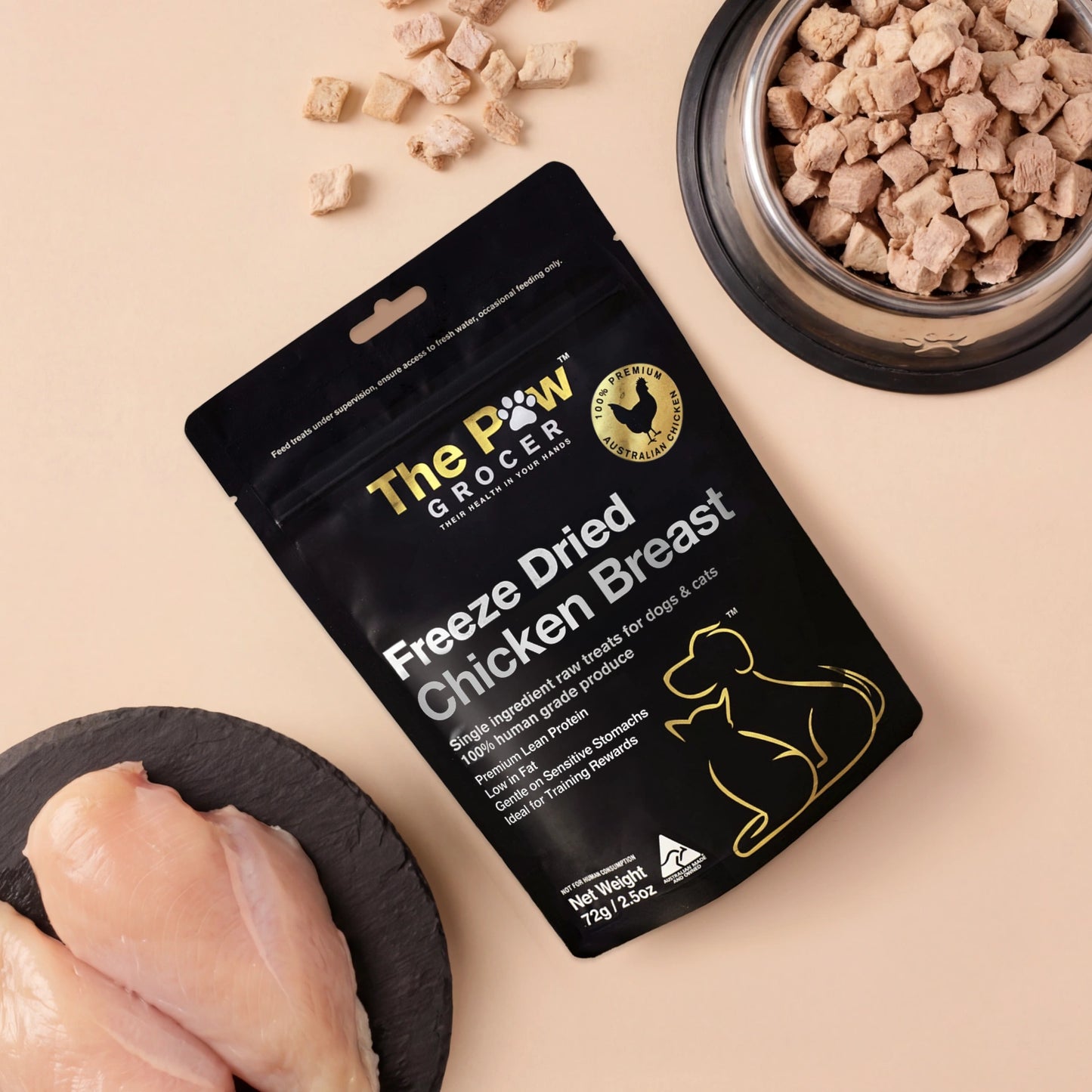 Freeze-Dried Chicken Breasts