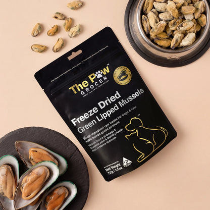 Premium New Zealand Green Lipped Mussels - 72g