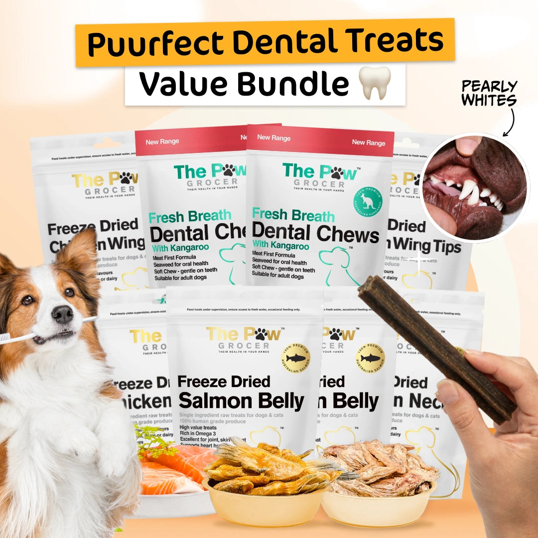[20% OFF RRP]  Dental Treats Value Bundle [FOR DOGGOS]