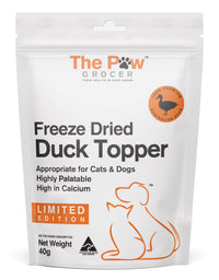 THE PAW GROCER DUCK FRAME TOPPER
