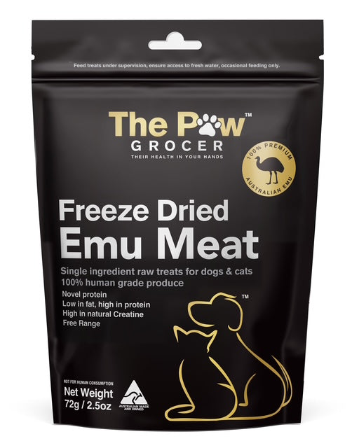 Black Label Emu Meat - 72 grams