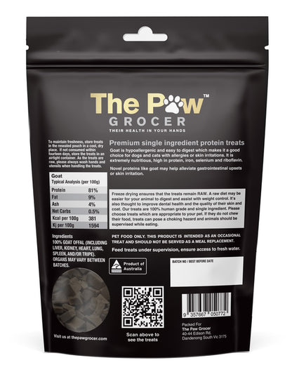 Premium Free Range Goat Offal - 72 grams
