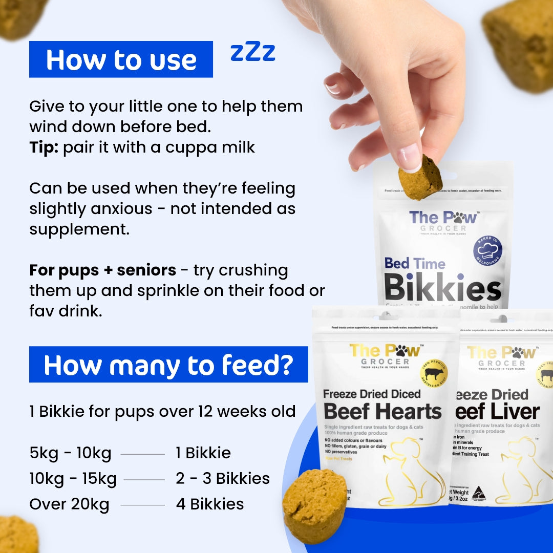 How to use The Paw Grocer Calming Bundles