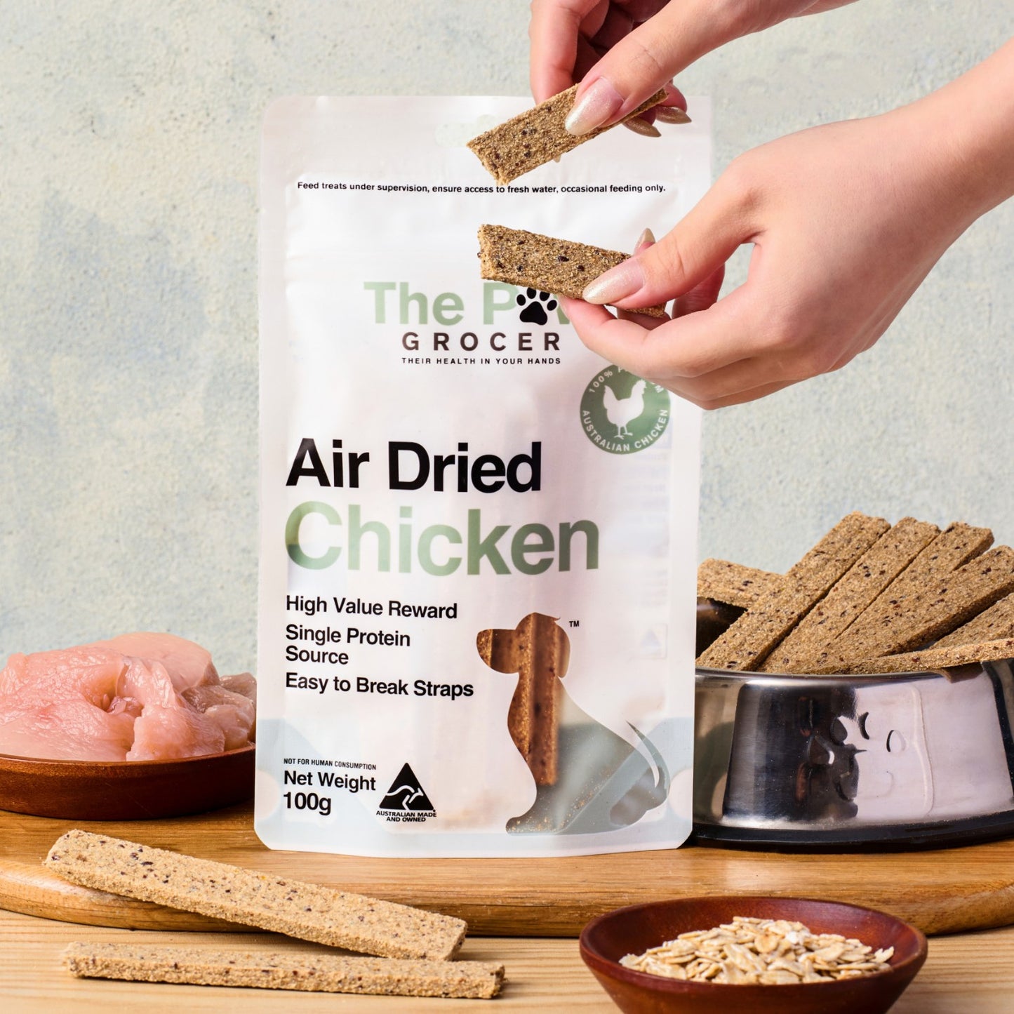 Air-Dried Chicken Training Straps