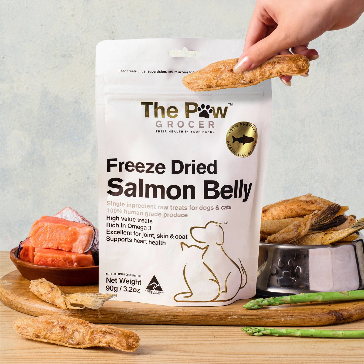 Salmon Bellies - 90 grams