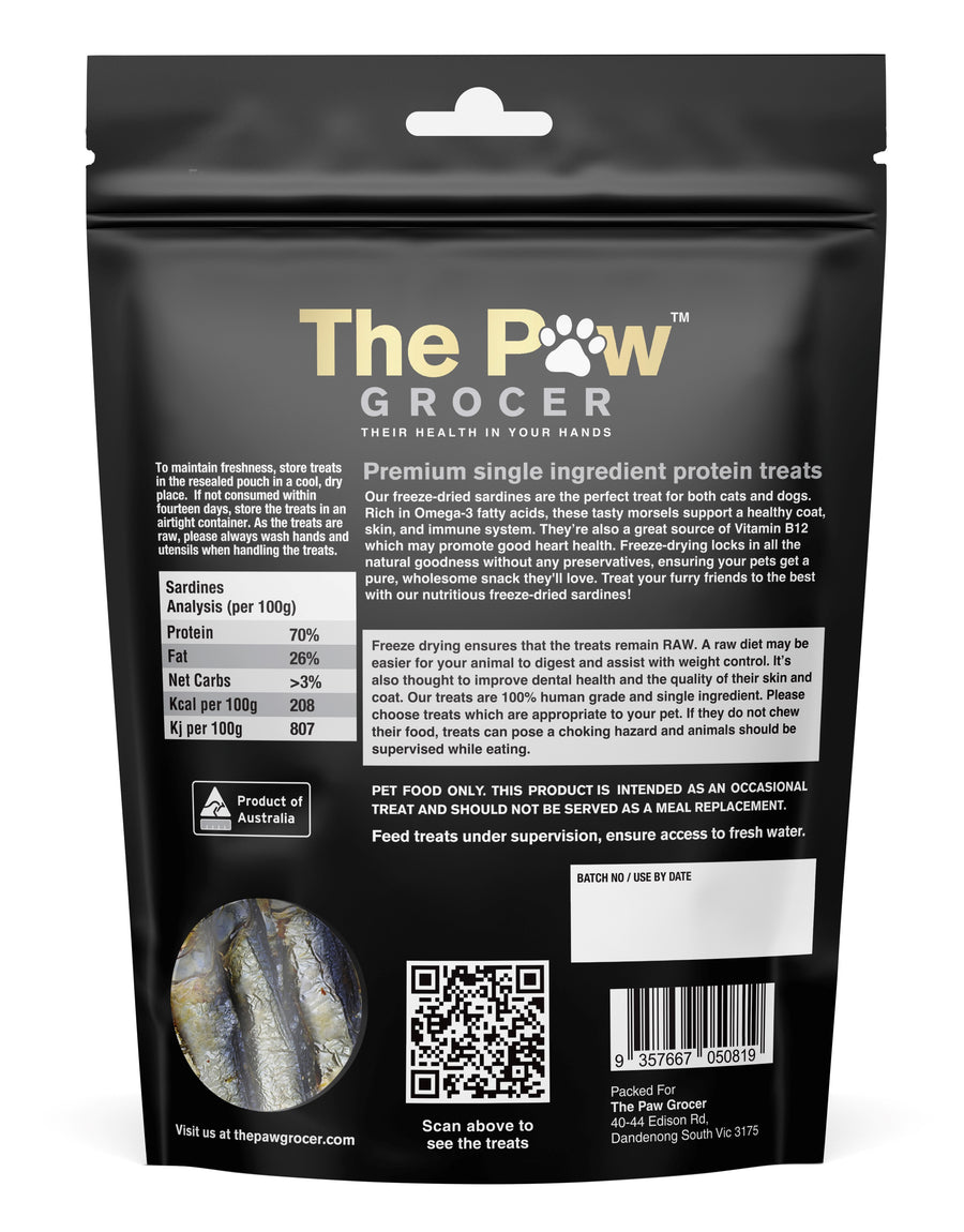 Premium Whole Sardines - 72 grams