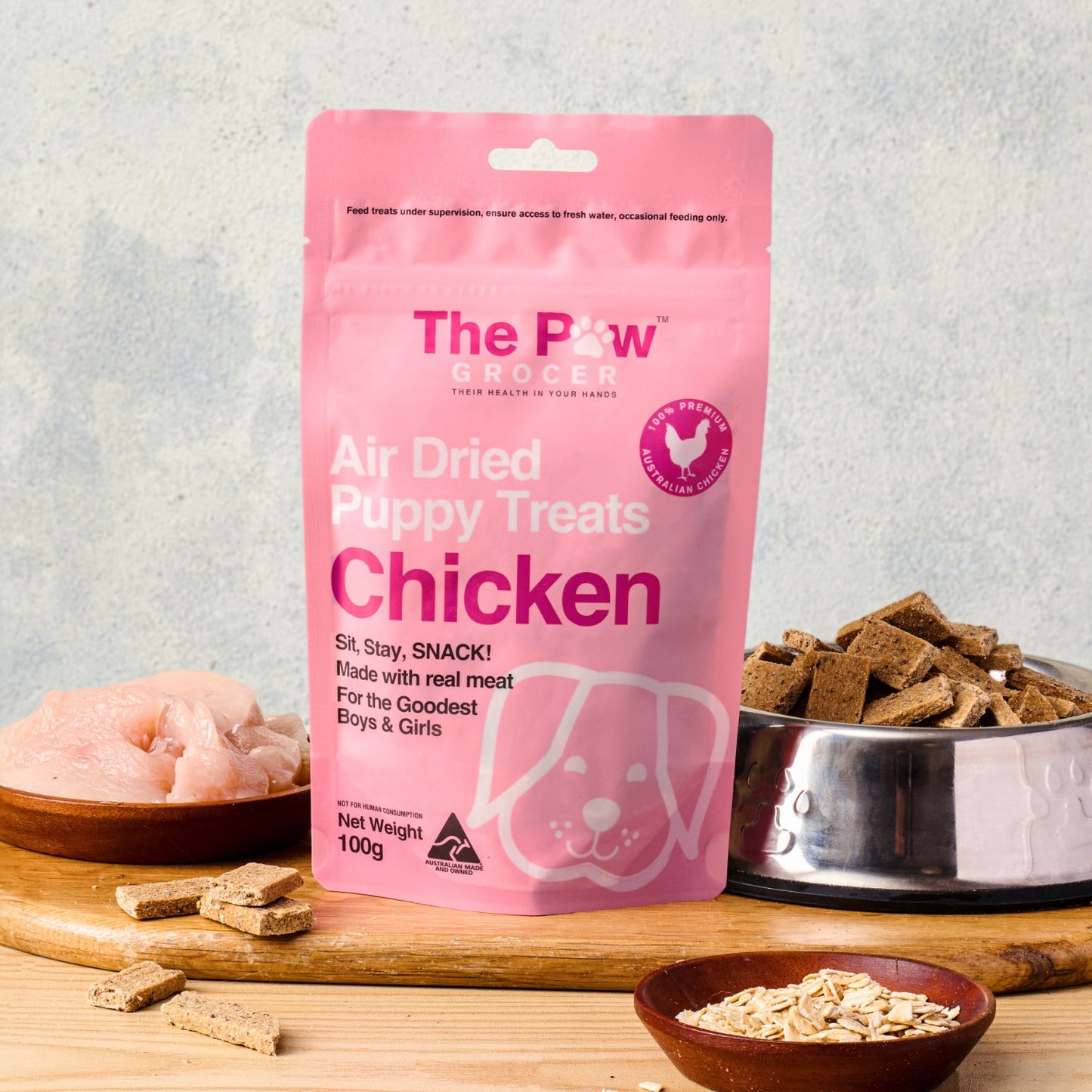 The Paw Grocer Air-Dried Chicken for Puppies