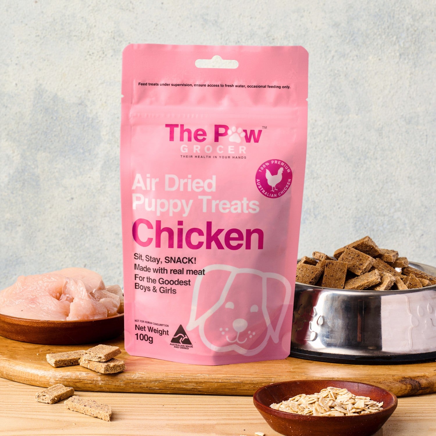 The Paw Grocer Air-Dried Chicken for Puppies