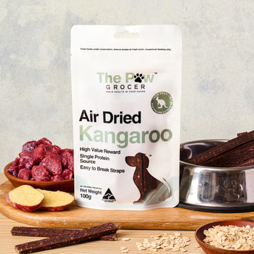 Air-Dried Kangaroo Training Straps