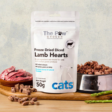 Diced Lamb Hearts - 50 grams