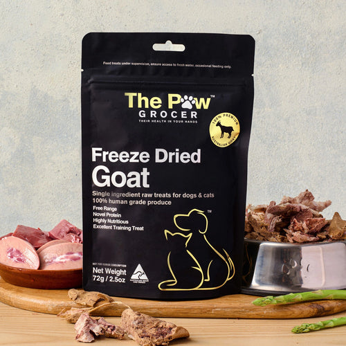 Premium Free Range Goat Offal - 72 grams