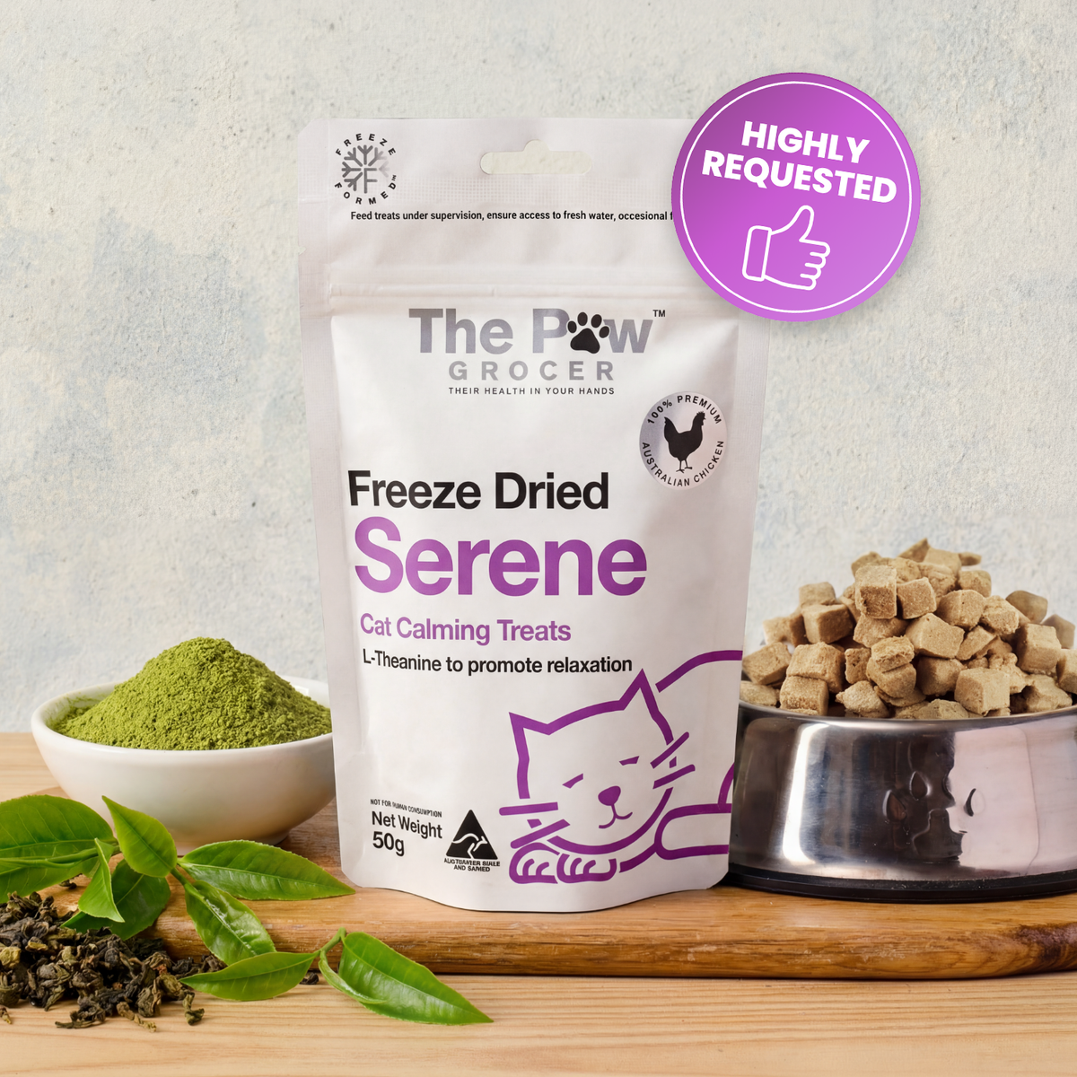 the paw grocer calming treats for anxious cats