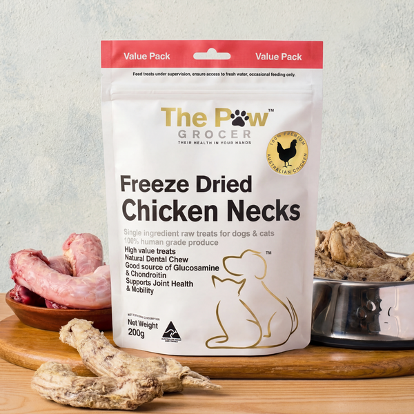 Value Pack - Freeze Dried Chicken Necks