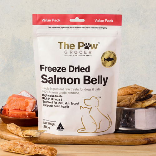 Value Pack - Freeze Dried Salmon Bellies