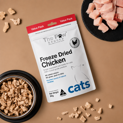 Value Packs - Freeze Dried Chicken for Cats (& Dogs!)