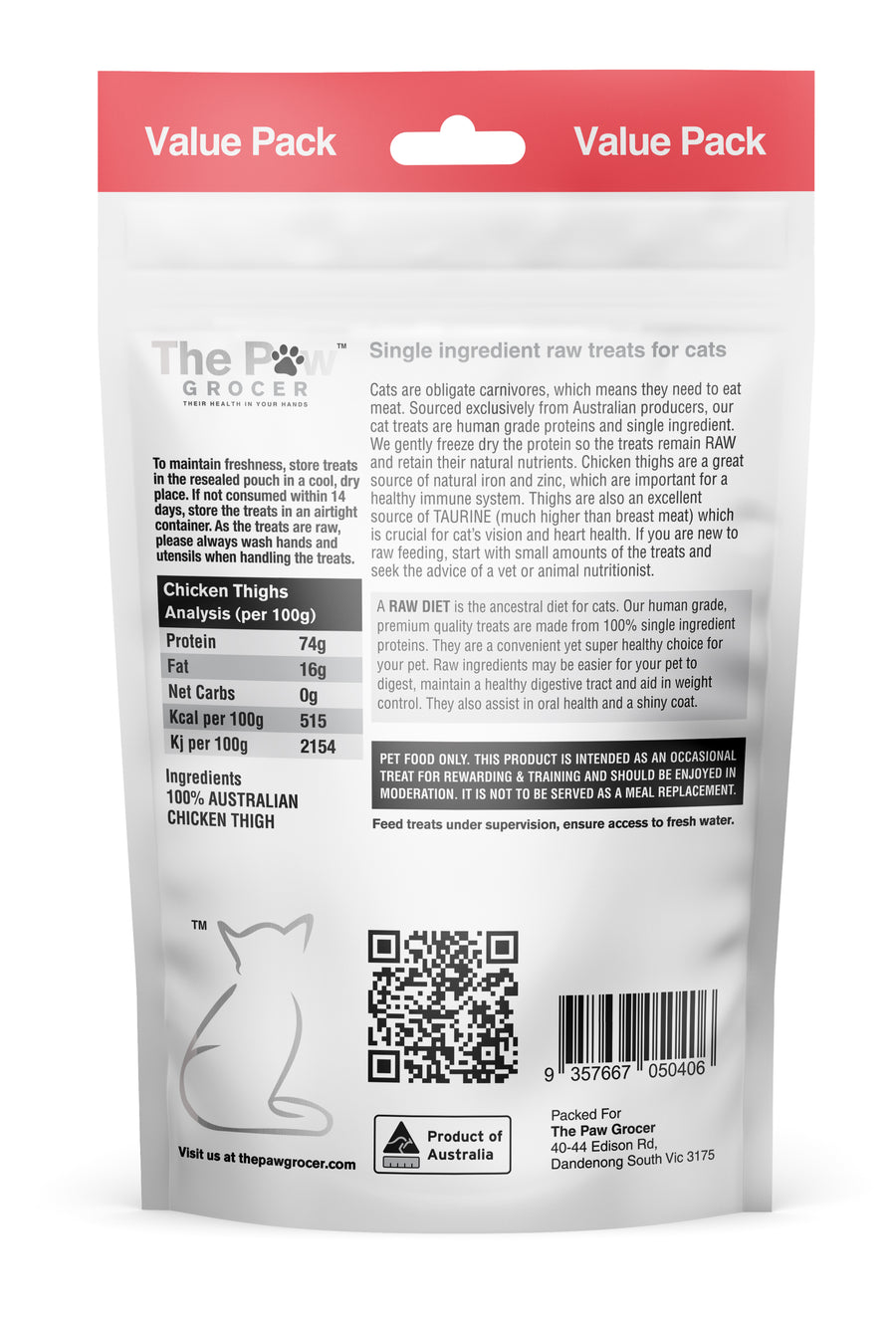 Chicken Thighs for Cats - 50 grams