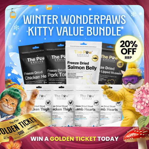 [20% OFF RRP]  Kitty Winter Wonderpaws Value Bundle
