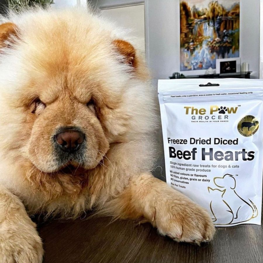 The Paw Grocer Freeze Dried Diced Beef Hearts