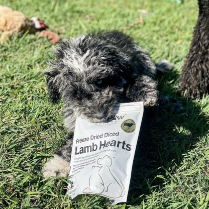 Diced Lamb Hearts - 90 grams